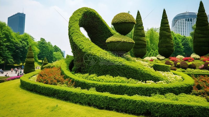 庭院常绿植物设计方案参数解析